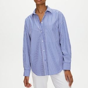 The Group Babaton Striped Button Down Size L